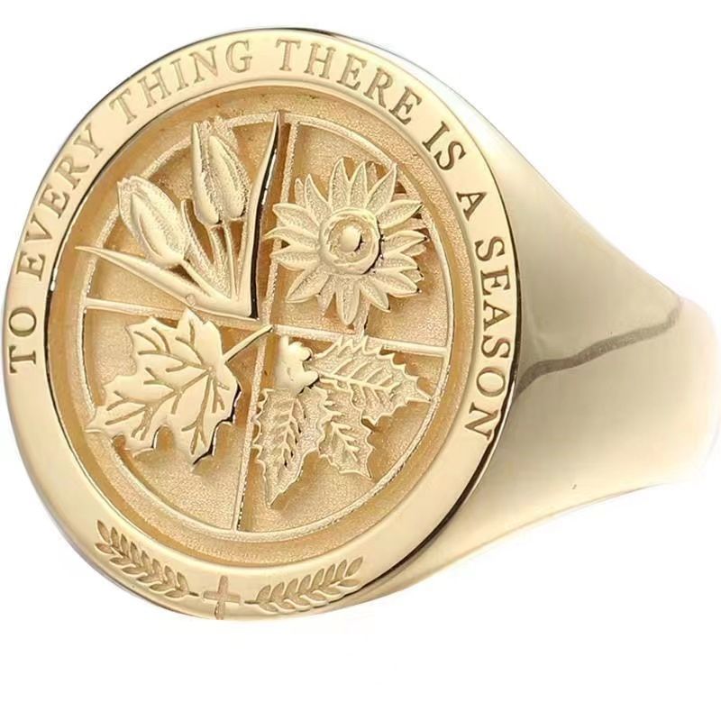 Papas Everything Has Its Place Unisex Ring Bold Light Luxury Niche Style Personality Fashion Versatile_voghion.com