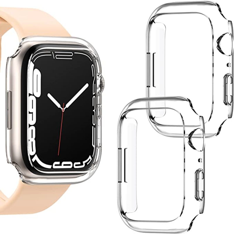 Cover til Apple Watch Case 45MM 41MM 44MM 40MM 42MM 38MM Tilbehør PC Protector bumper iWatch Accessory Series 8 7 6 SE 5 4 3_voghion.com