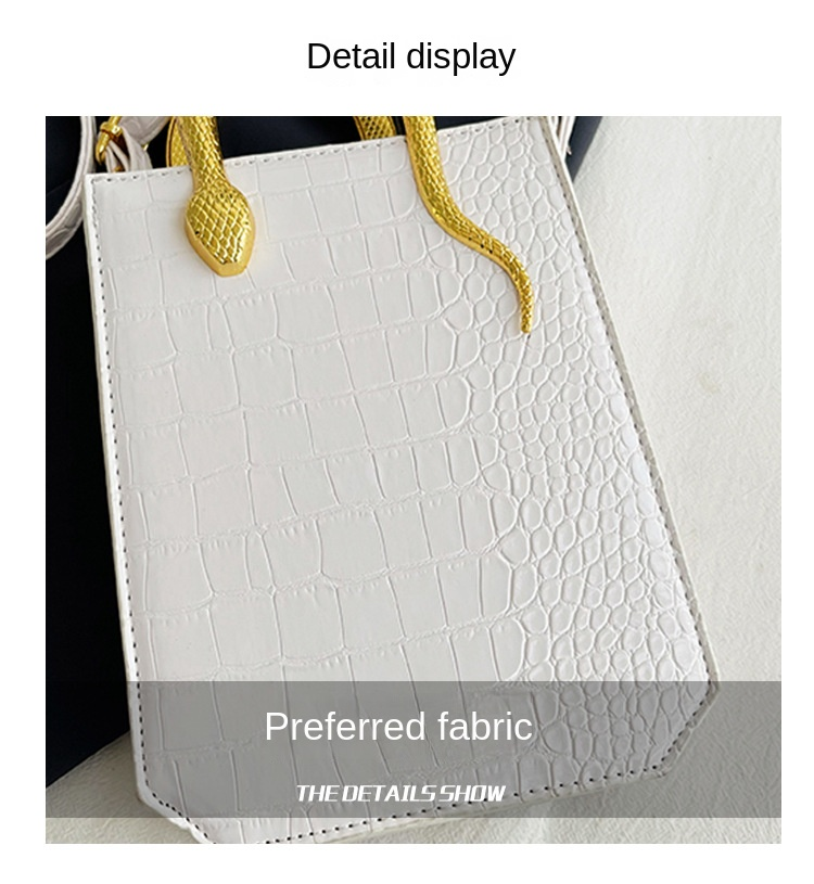 Autumn and winter new network red Korean version of stone personality ins bright face Tote hand bill shoulder crossbody bag_voghion.com