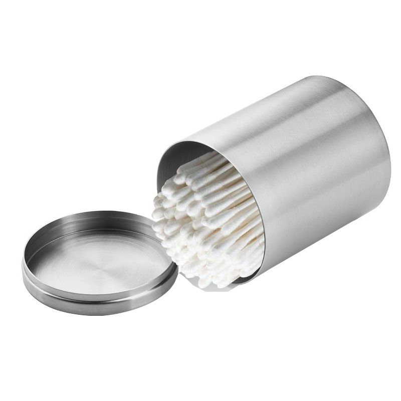 Scatola per sigarette Scatola per sigarette Grande capacità Serbatoio di stoccaggio in acciaio inossidabile 304 La scatola per sigarette contiene 50/90 sigarette_voghion.com