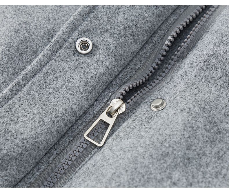 Damen-Weste mit Fleecefutter und schlankmachendem Design – warmer ärmelloser Wintermantel in Grau und Schwarz, vielseitig einsetzbar für Arbeit und Freizeit_voghion.com