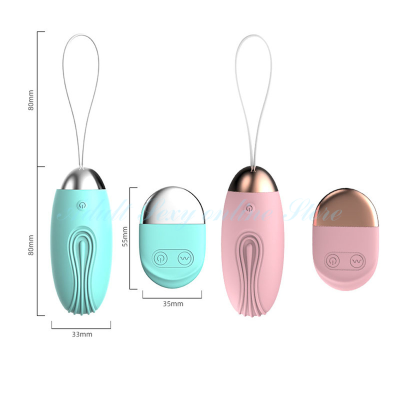 Wireless Kegel Exerciser Jump Egg Vibrator USB Charge Waterproof Remote Control Body Massager For Women Ad 3f1_voghion.com
