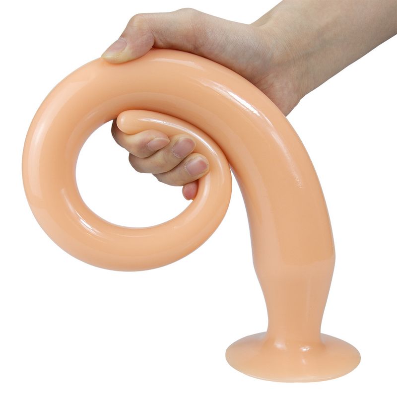 LuvBox AD441 Frusta di maiale extra lunga con estensione della coda, inserimento profondo, masturbazione anale SM, dildo, prodotti per adulti_voghion.com