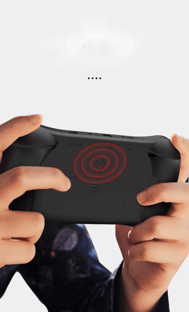 Console de jogos portátil com 500 jogos clássicos retrô, tela grande, para crianças, com carregamento duplo, para batalha_voghion.com
