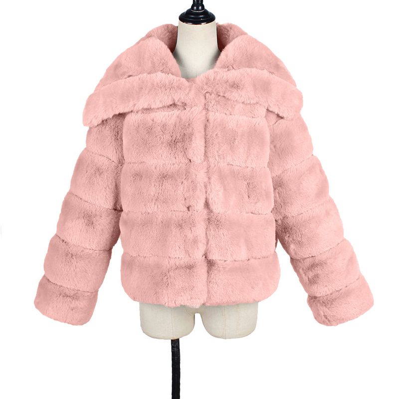 Frauen Kleidung pelzmantel herbst und winter Künstliche Pelz_voghion.com