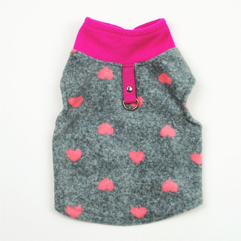 Abbigliamento per animali domestici diretto dalla fabbrica, per cani, autunno e inverno, in pile polare, fibbia di trazione, 27 colori brevettati, saranno oggetto di indagine_voghion.com