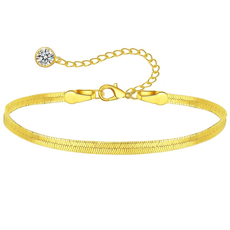 Braccialetto in osso di serpente con perline Xiaomi in acciaio inossidabile galvanizzato 14K_voghion.com