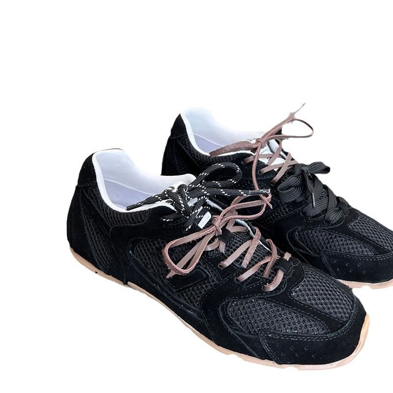 2024 Spring New Forrest Gump Couple Double Tone Laces With Genuine Leather For Leisure Sports Training Shoes_voghion.com