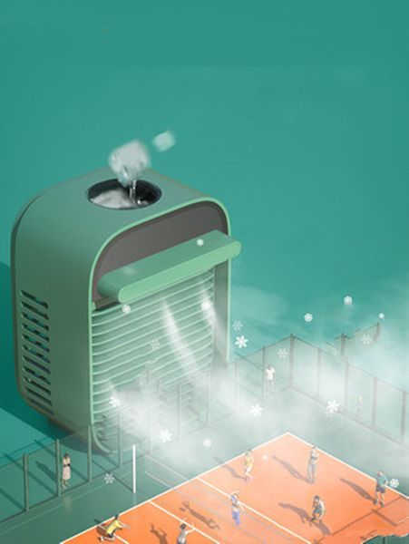 Small Fan Portable Office Home Desktop USB Cooling Fan_voghion.com