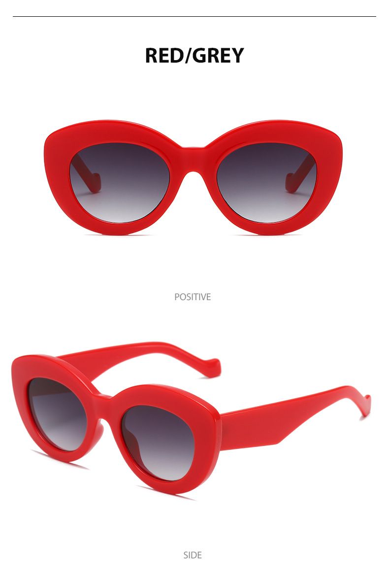 Cat eye tartarugato nella moda all'ingrosso per uomo e donna y2k occhiali da sole retrò occhiali da sole_voghion.com