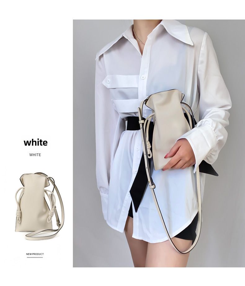 Borsa a secchiello con coulisse alla moda per le donne_voghion.com