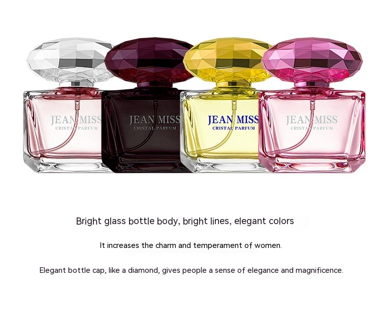 2023 New Hot Town Yixiang Brand Jingzuan Profumo da donna a lunga durata, profumo per studenti, 50 ml_voghion.com
