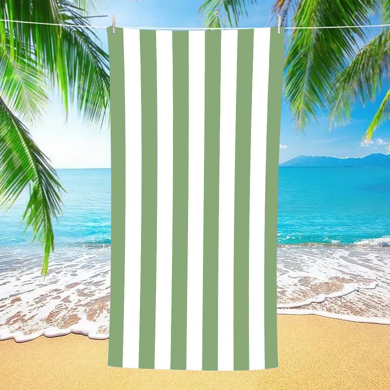 Microfiber Sand Free Beach Towel Thin Quick Dry Super Absorbent Lightweight Towels For Travel Sports Pool Swimming Bath Camping Yoga_voghion.com