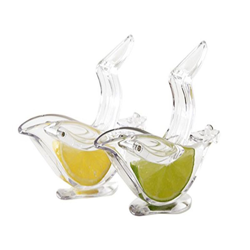Lemon Manual Juicer Press Squeeze Fruit Mini Manual Juicer Bird Shape Transparent Portable For Orange Kitchen Home Slip Tool_voghion.com