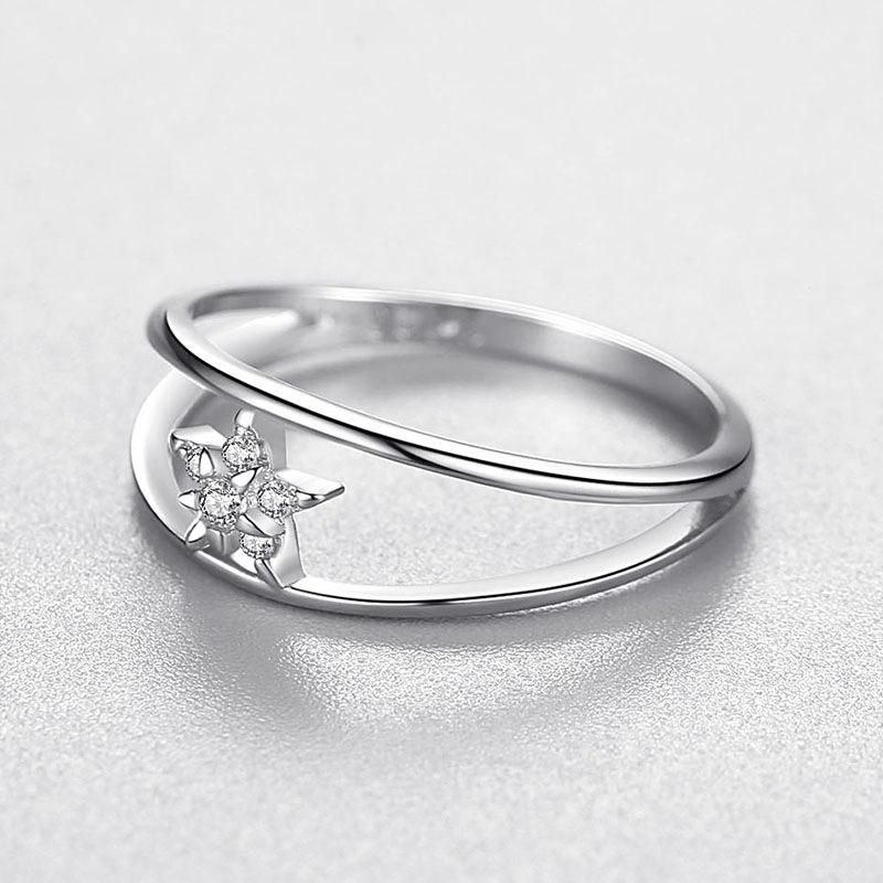 Tancise Anello in argento con zirconi classici Gioielli da donna Promessa di nozze Regalo per feste_voghion.com