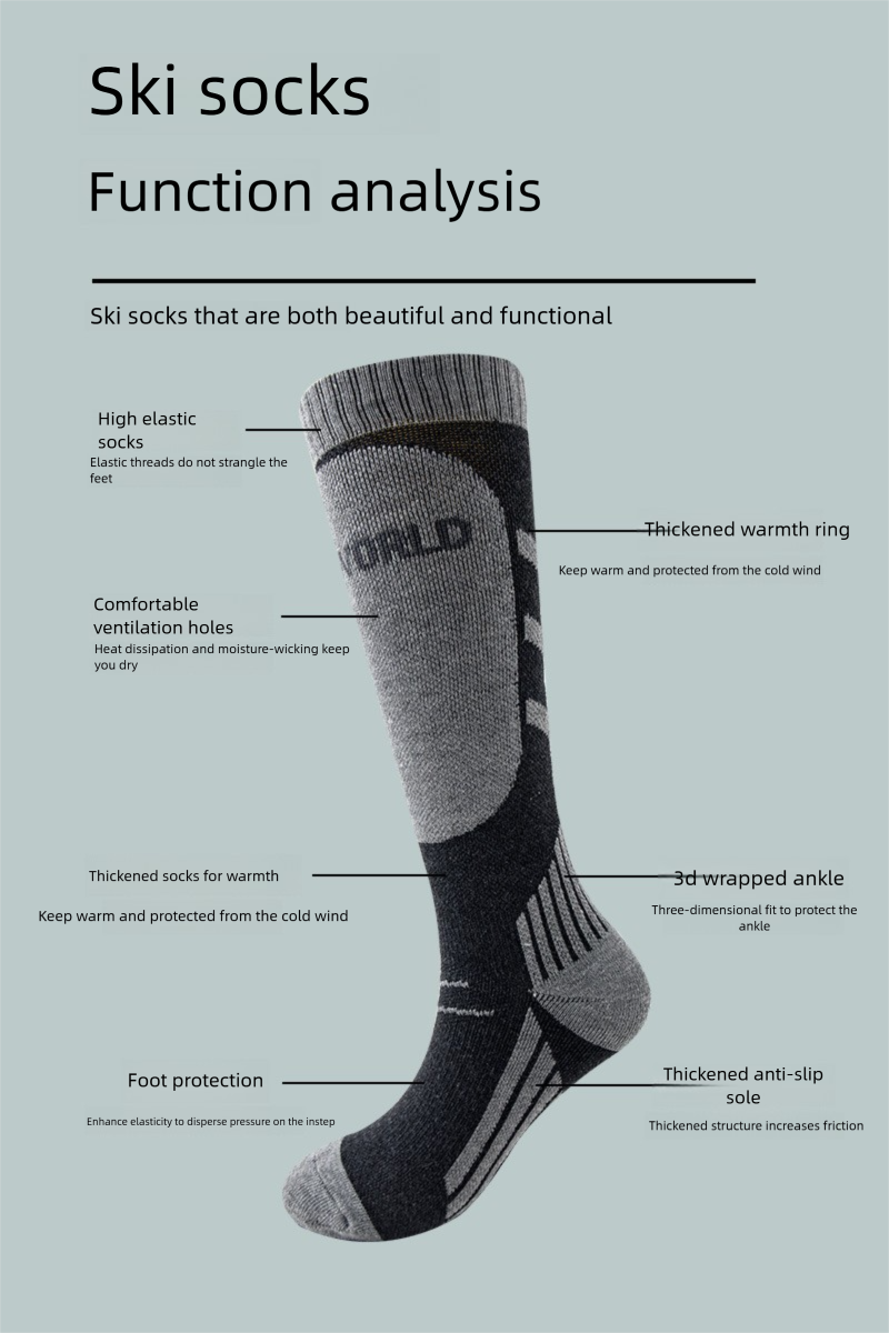 Spodnie narciarskie damskie, męskie, odporne na zapachy, zimowe, pogrubione, profesjonalne, długie, do snowboardu i narciarstwa, do uprawiania sportów na świeżym powietrzu_voghion.com