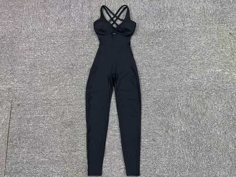 Combinaison de yoga et fitness pour femmes, avec un beau dos et un beau ventre_voghion.com