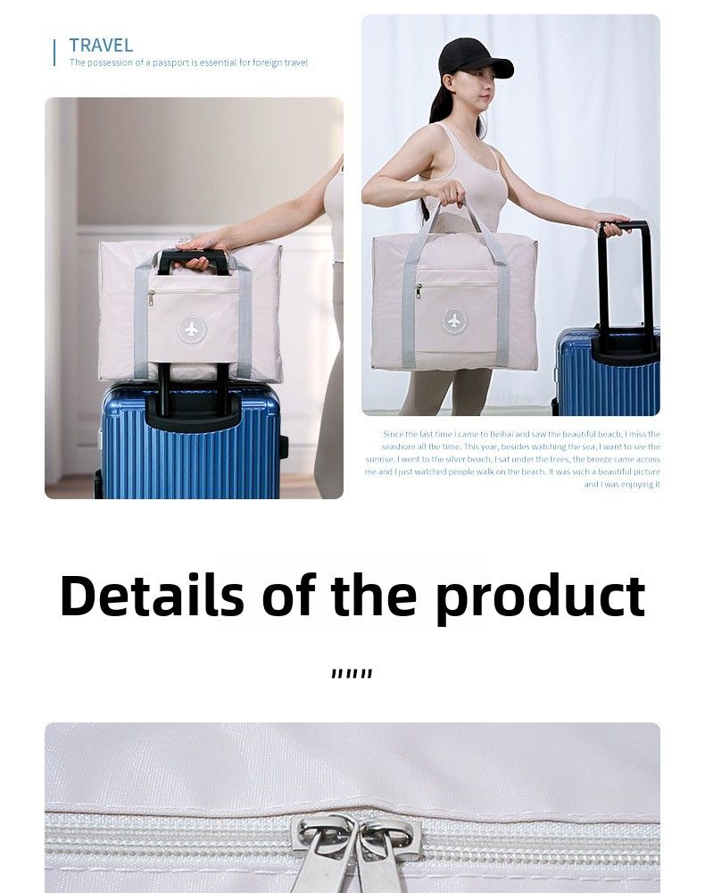 Große Kapazität Reise Wasserdichte Lagerung Tasche Kleidung Kleidung Lagerung Tasche Gepäck Reisetasche_voghion.com