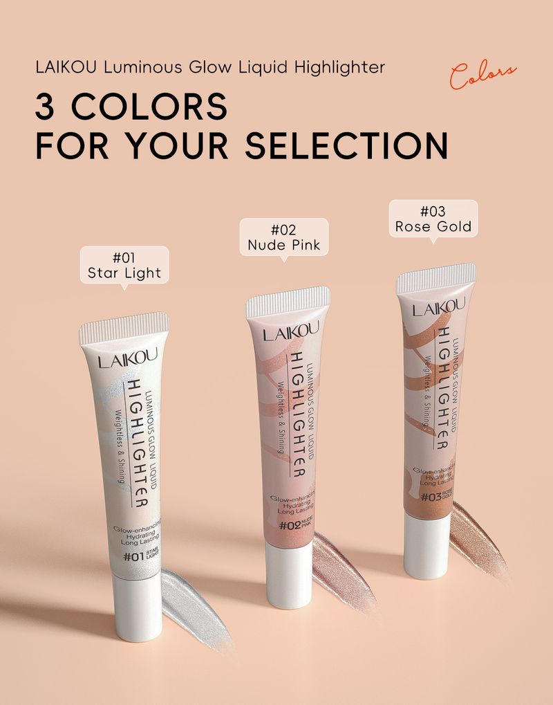 Bronzlaştırıcılar ve Aydınlatıcılar LAIKOU Laikouze Aydınlatıcı 10g (tüp) Lekeleri Kapatmak ve Yüz Kontürü 3 Renk İsteğe Bağlı_voghion.com