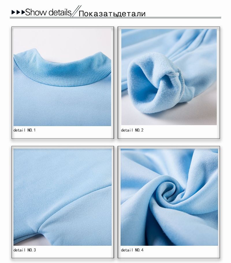 Herbst und Winter Neues SOOT TE PEROERE IN RIDENS Paar-Stil Mittelhals-Sweatshirt mit lockerem, lässigem Schnitt_voghion.com