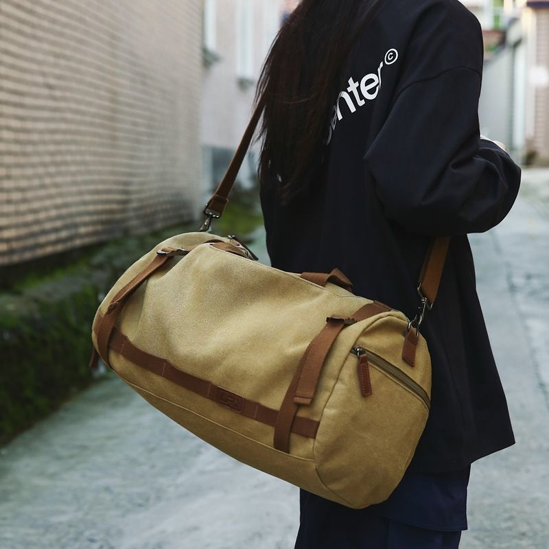 Krótka podróż dla mężczyzn i kobiet, duża pojemność, oddzielanie rzeczy suchych od mokrych, z przegródką na buty, trening fitness, sport_voghion.com