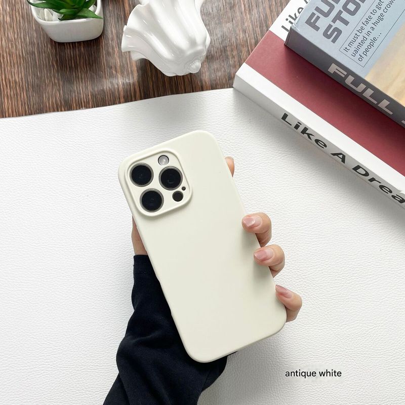 syct High-Quality Liquid Silicone Phone Case For IPhone 16 Pro Max/15/14 Iphone 13 Full Coverage Anti-Drop Protective Cover_voghion.com