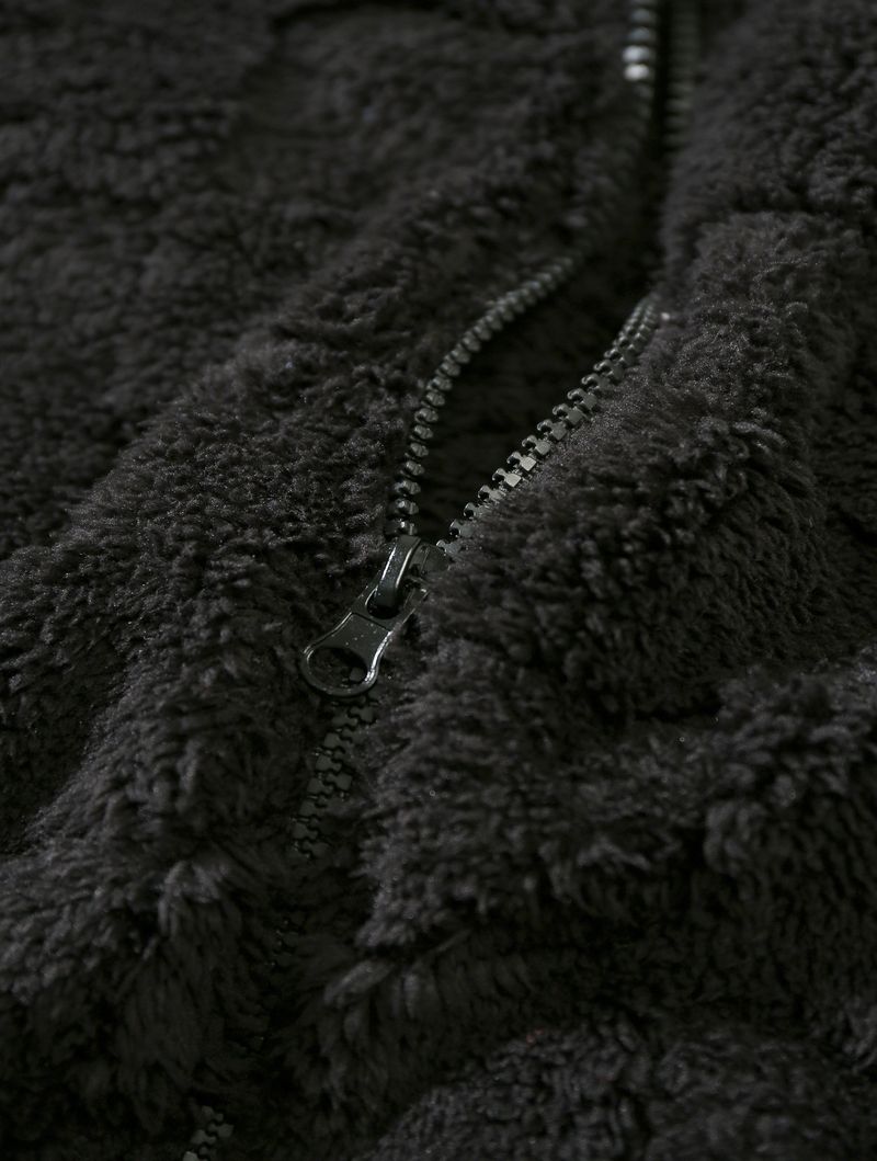 Felpa con cappuccio in pile spesso da uomo, nuova, invernale, casual, alla moda, con cerniera_voghion.com