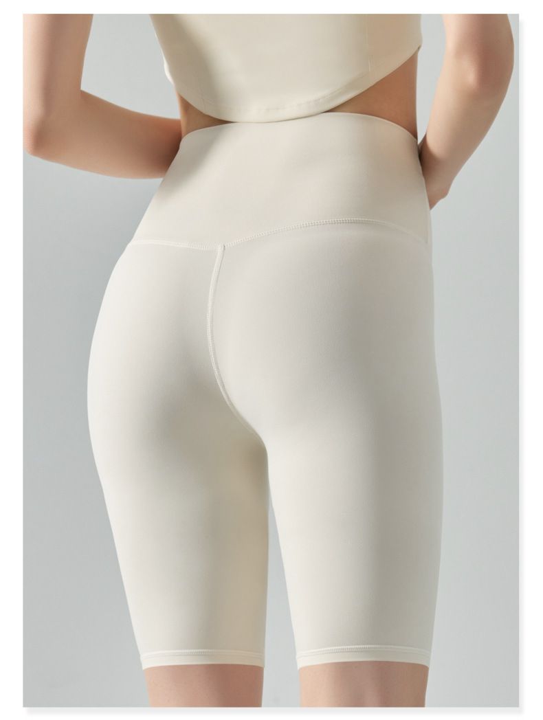 Damenbekleidung Freie Größe Coole Shorts Enge, hochelastische Sport-Radhose Europäische und amerikanische Fitness-Yoga-Shorts_voghion.com