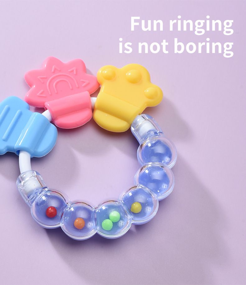 Mor og børn Baby frugt og grøntsags bideringe, silikone bideringe til spædbørn, bideringe, rangle bideringe_voghion.com