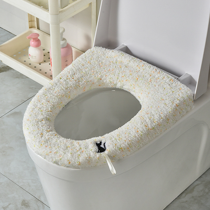 Cojín grueso de felpa lavable para el invierno, para el hogar, grande, para asiento de inodoro_voghion.com