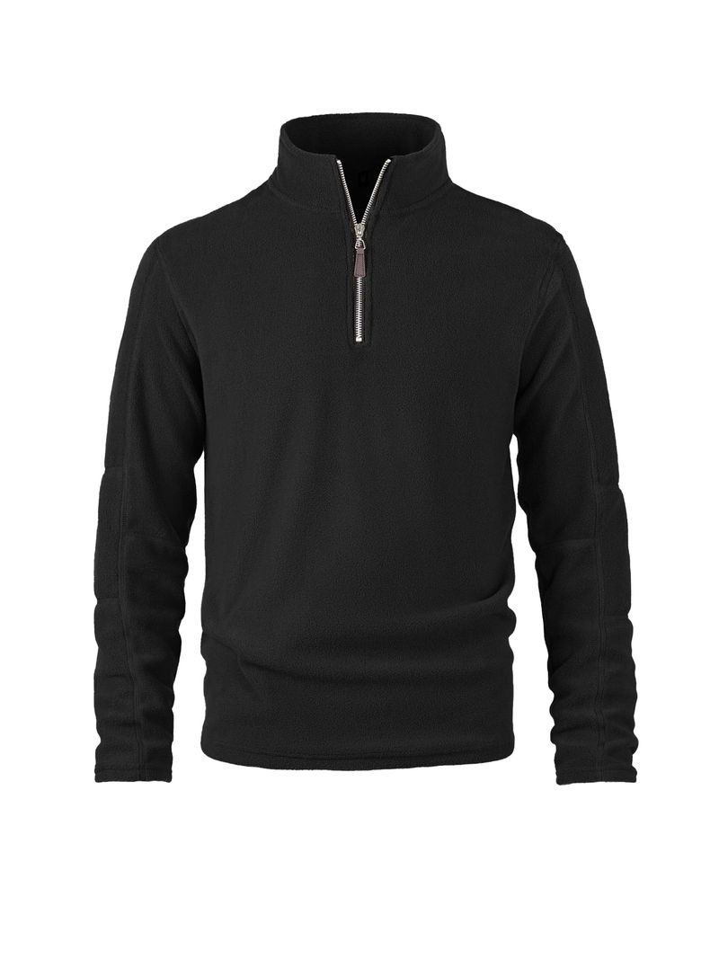 Herren-Fleecejacke mit Reißverschluss – Winterpullover mit Sherpa-Futter und Stehkragen (S-XXL, 7 Farben)_voghion.com