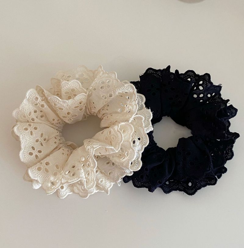 Zhao Silu stesso stile super fata pizzo pizzo cavo intestino crasso fascia per capelli elastico corda per capelli accessori per capelli retrò francesi_voghion.com