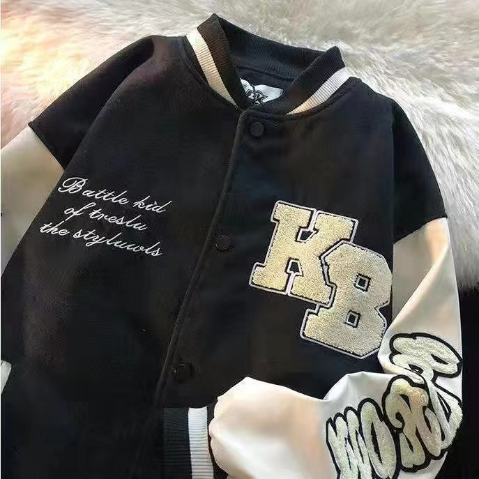 Karu tikitud pesapallijope naiste y2k kevade ja sügise hip-hop kolledži tuulejope meeste ja naiste vabaaja jope_voghion.com