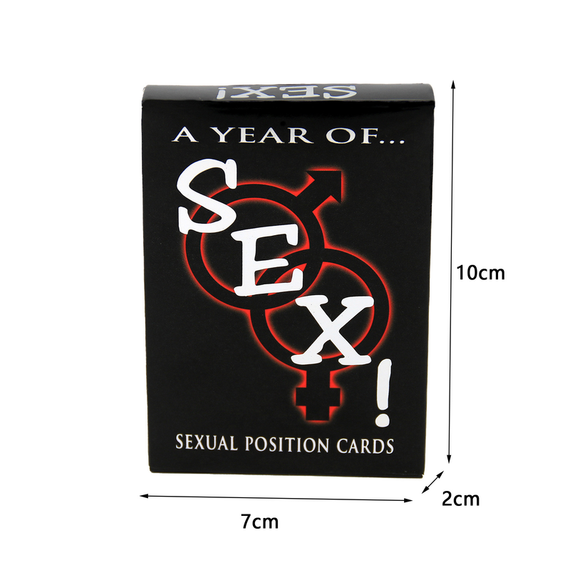 ToysMall Sex Game Card Standard Anti-fade Fun Unikatno indikativno darilo Bronze Paper Spalnica Commands Par Igralne kartice Dodatki za spalnico_voghion.com