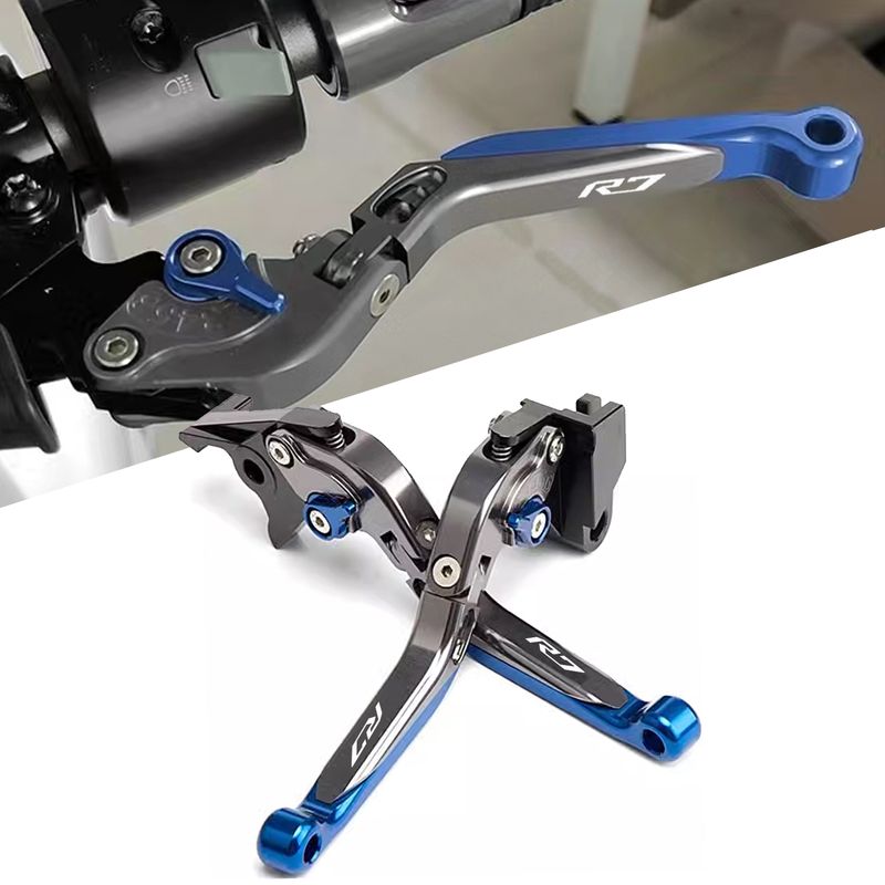 YZF R7 YZFR7 YZF-R7 Új motorkerékpár alkatrészek CNC 6 sebességes állítható behúzható összecsukható fékkuplungkar_voghion.com