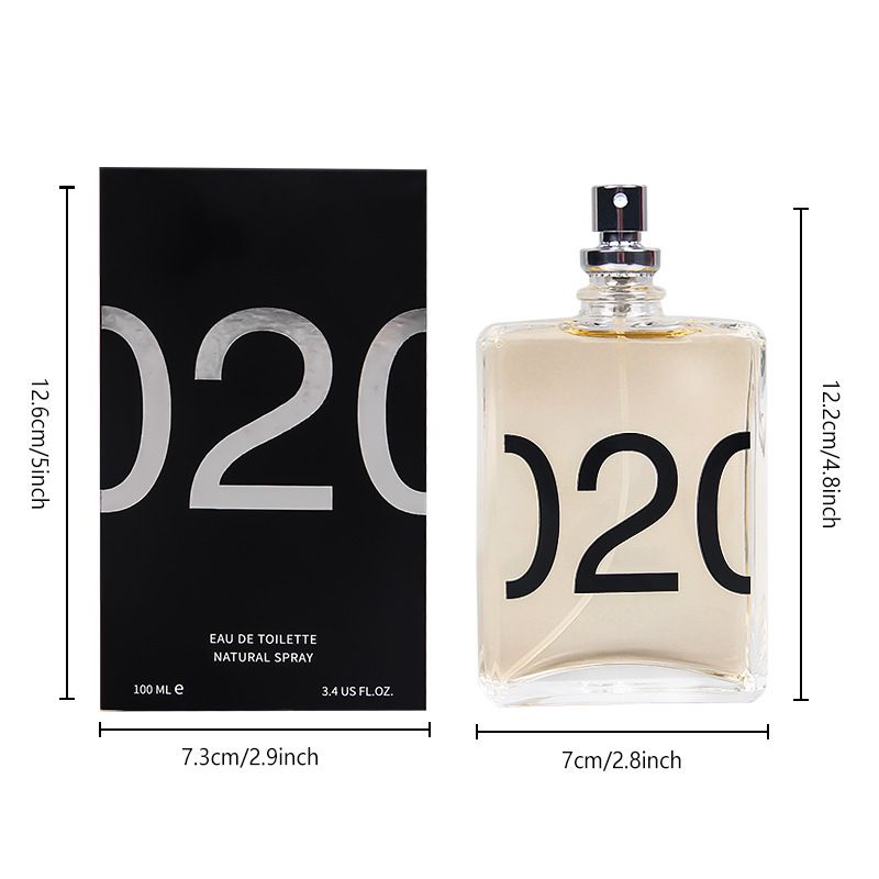 Parfum Escentic Weird Molecule 020, créateur de mode senior, 100 ml, eau de parfum, longue durée, bonne odeur, déodorant frais, spray savoureux_voghion.com