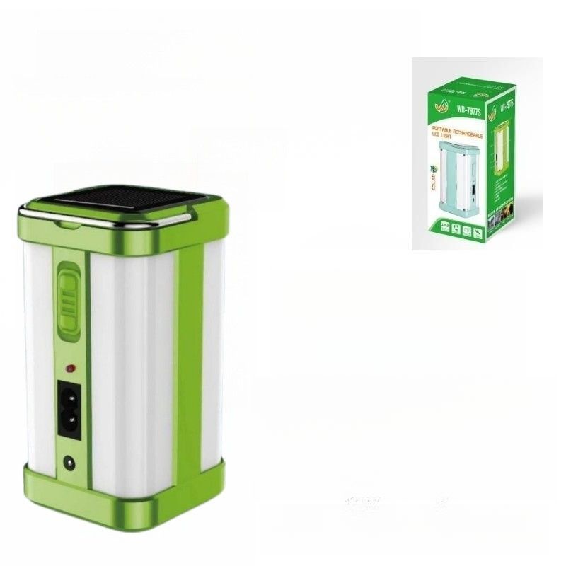 Multifunktionale LED-Solar-Camping-Notfallleuchte für Nachtmärkte und Stände im Freien, wiederaufladbar, für Zelte und Campingplätze_voghion.com