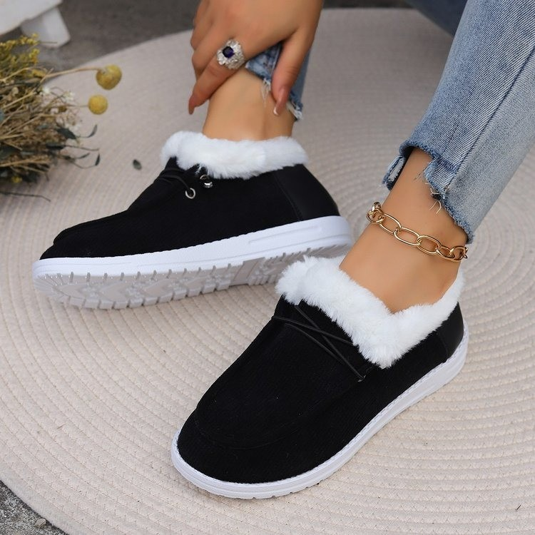 Damen Arbeitsschuhe Lederschuhe Basketballschuhe Sneakers Sneakers mit Gummisohle und Fußgewölbeunterstützung_voghion.com