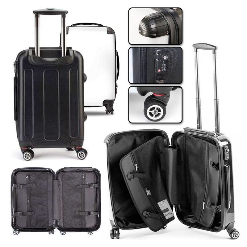 Hand Luggage, 20/24/28 Inch Luggage, Carry-On, Custom Luggage, Luggage Set, Suitcase, Travel, Vacation, Cabin Suitcase, Custom Suitcase, Personalized Luggage_voghion.com