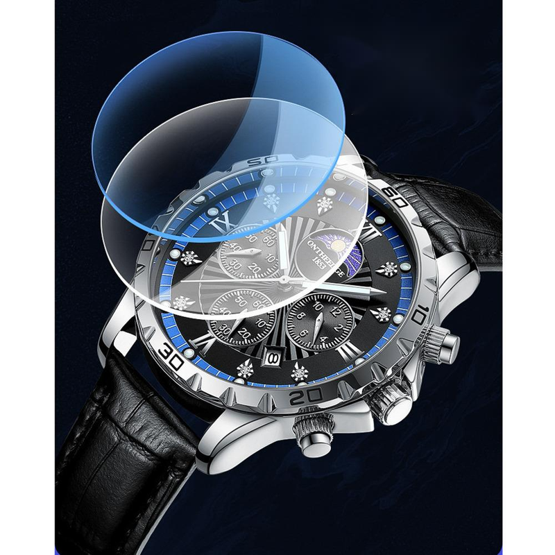 Hot Selling Popular 2024 Men's Sports Multi Functional Non Mechanical Quartz Watch, Personalized Business Watch_voghion.com