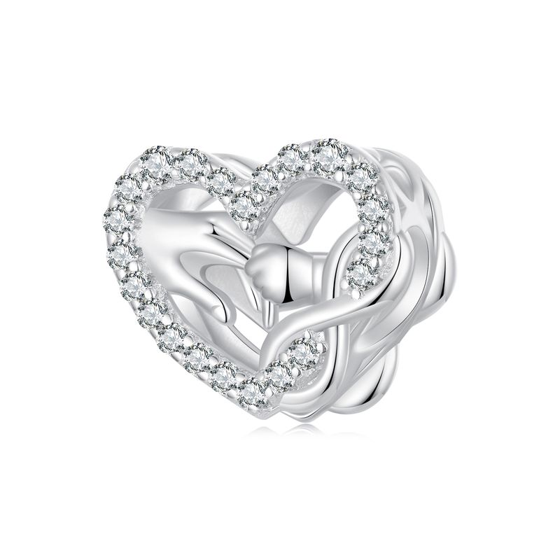 Infinite Love Charm Sterling Silver Charm_voghion.com