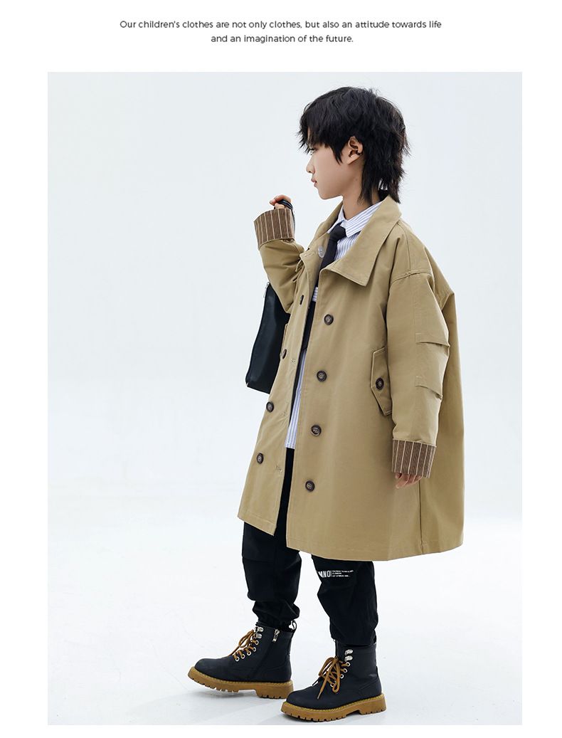 2025 New Three In One Down Cotton Jacket Long Boy Thick Warm Cotton Jacket Middle And Large Children Handsome Cotton Jacket_voghion.com