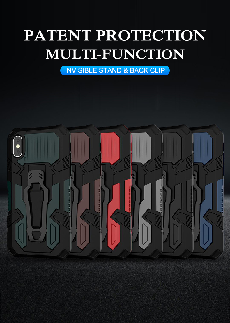 Pentru Xiaomi Poco X3 X4 Pro M3 F3 Mi 11T 10T Pro 11 Lite Husă Xiaomi Redmi Note 10 9 8 7 Pro 10S 9S Suport pentru telefon Clip de curea _voghion.com