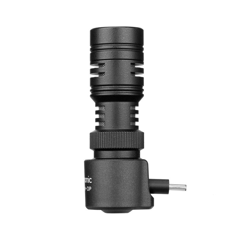 Saramonic SmartMic + Di/UC Type-C Directional Microphone With Foam Windscreen For IOS IPhone 13 11 7 Plus Android_voghion.com