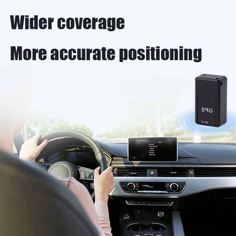 GF07 Magnetic Mini GPS Tracker Real-Time Vehicle Locator Car Pet Tracking Device Compact Portable GPS Locator Position APP_voghion.com