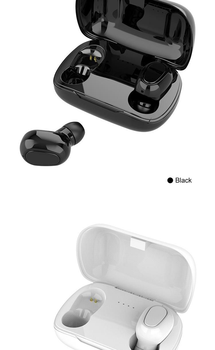 Private L21 Wireless Bluetooth Earphones With Black Technology Tws5.0 Noise Reduction In Ear Mini Bluetooth Earphones_voghion.com