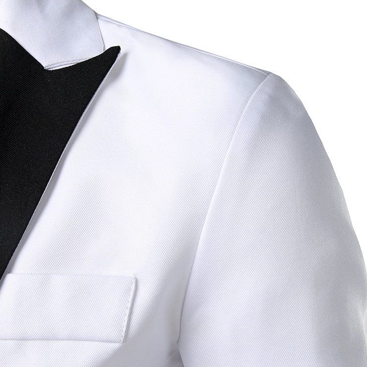 2024 piccolo abito, singolo, giacca abbinata ai colori western, abbigliamento maschile slim fit oversize per giovani_voghion.com