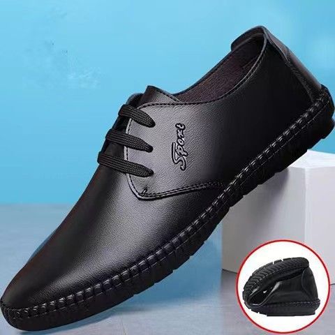 Mocassini primaverili slip-on da uomo in pelle casual Euro Step_voghion.com