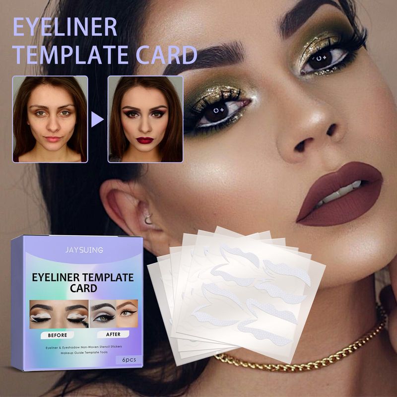 Jayswing Anfänger Eyeliner Hilfsvorlage Fauler Anfänger Beauty Tool Schnelles Augen Make-up_voghion.com