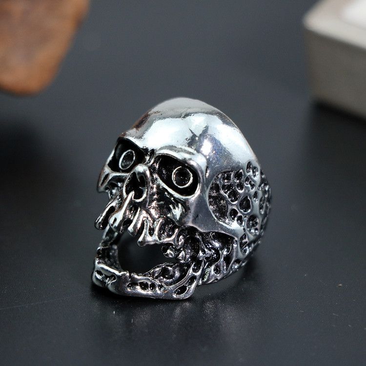 Trendy Metal Cool And Stylish Design Totem Geometric Men's Ring Collection_voghion.com